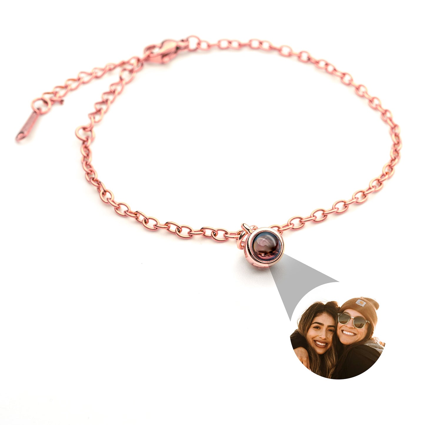Pulsera con foto personalizada - Delicada