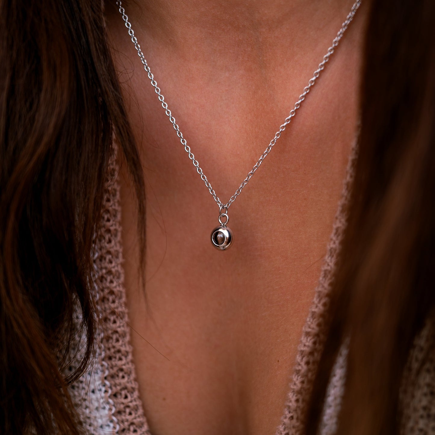 Collar con foto personalizada - delicado