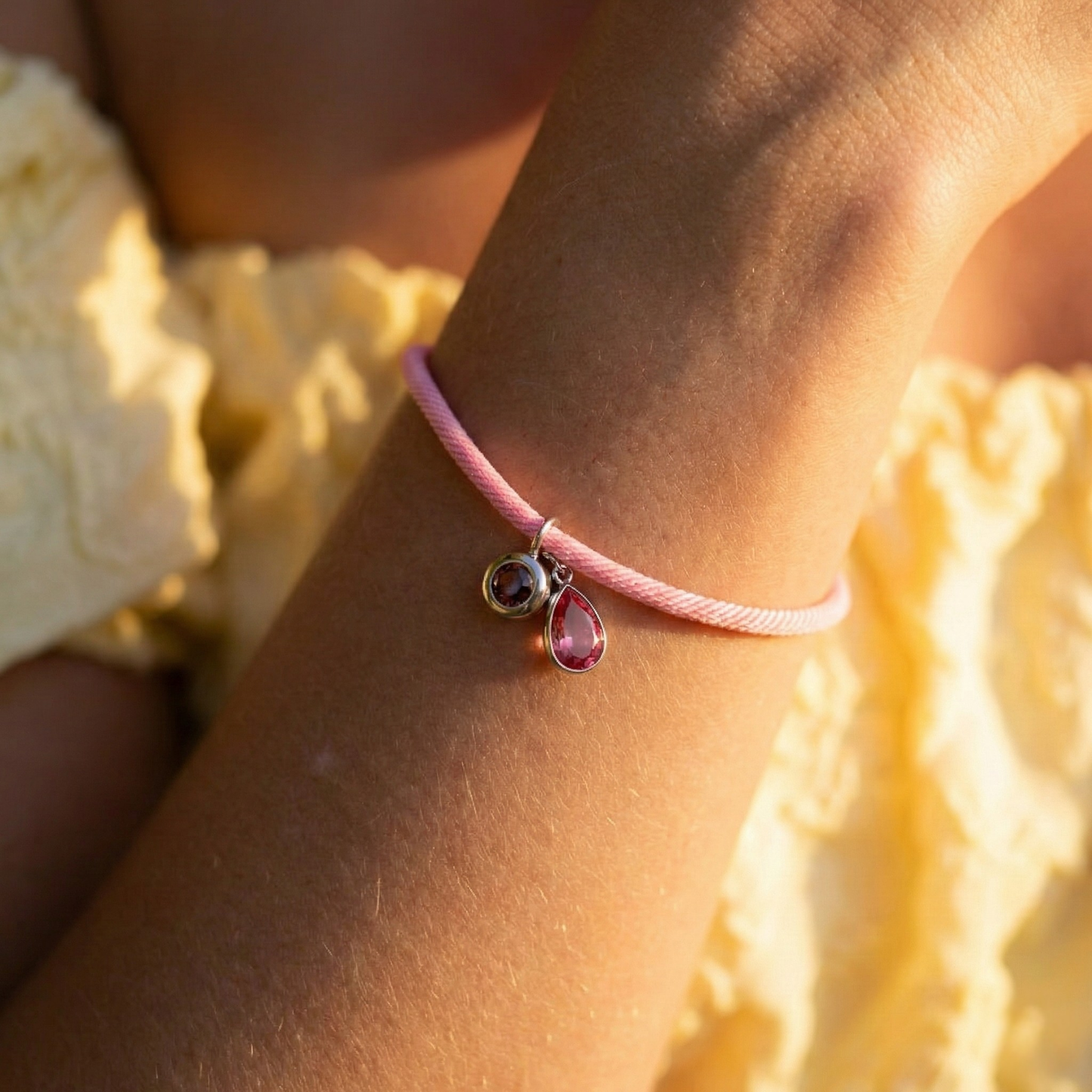 Pulsera con foto personalizada - Essence Piedra de nacimiento