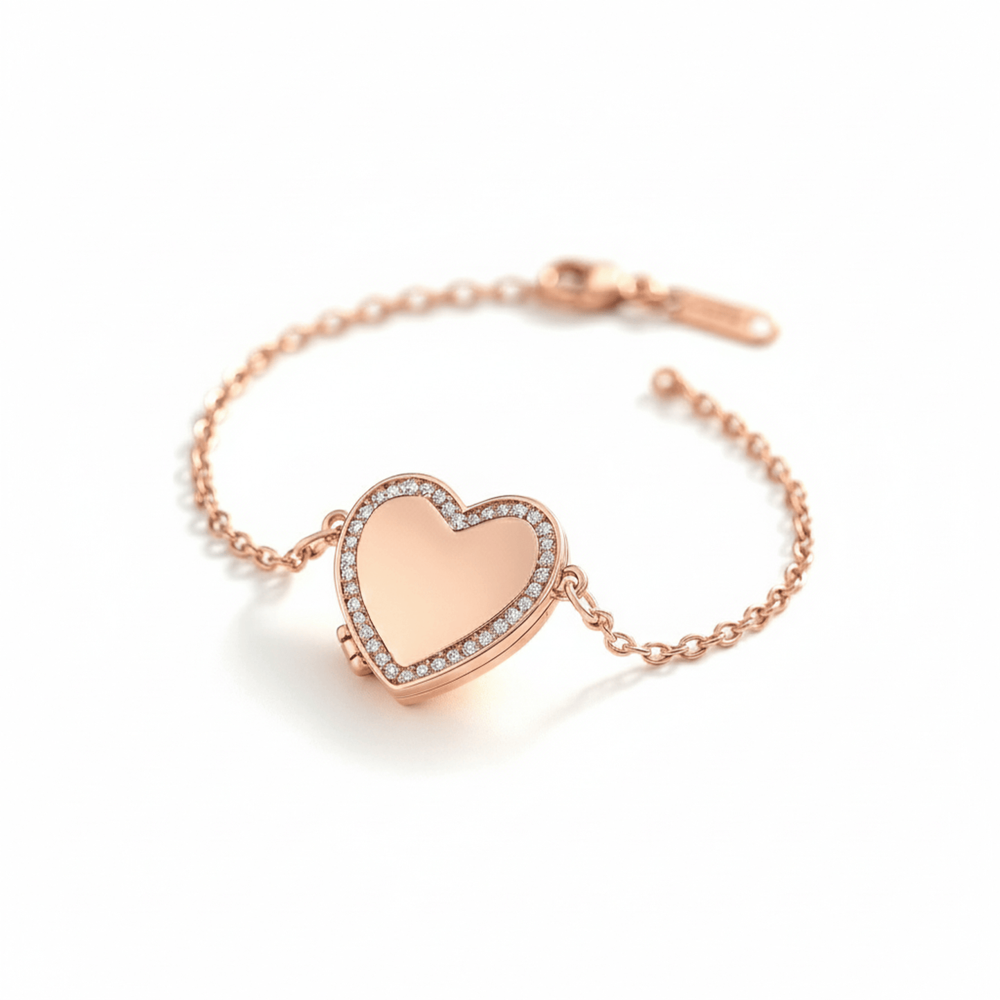 Pulsera Medallón con Foto - Corazón