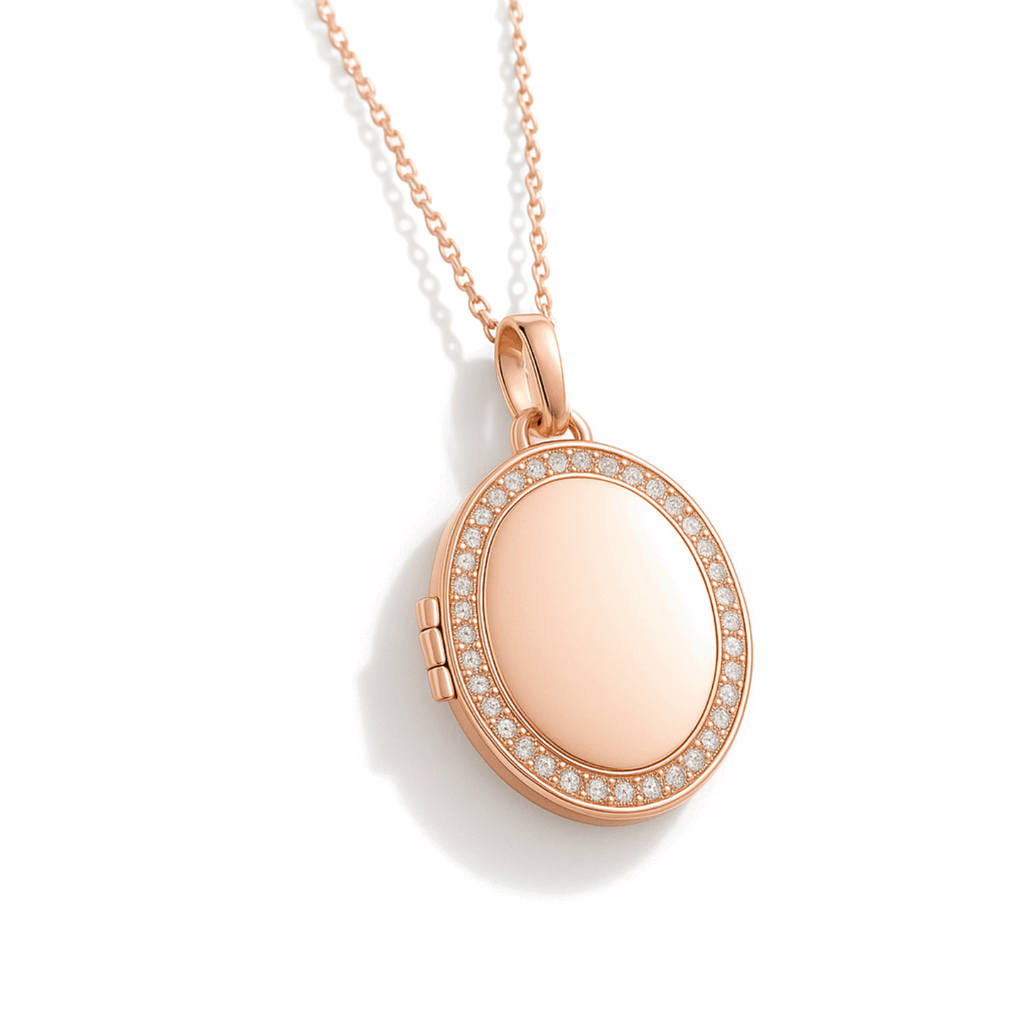 Collar Medallón con Foto - Ovalado