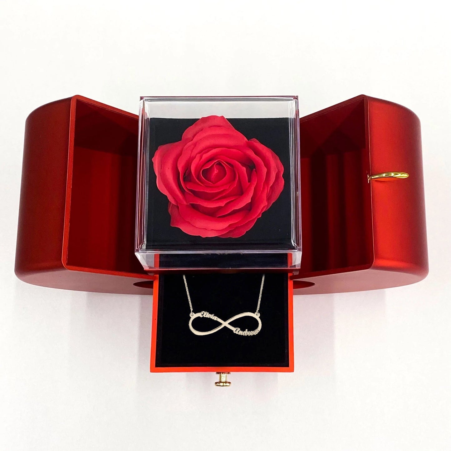 Collar de Amor Infinito con Grabado