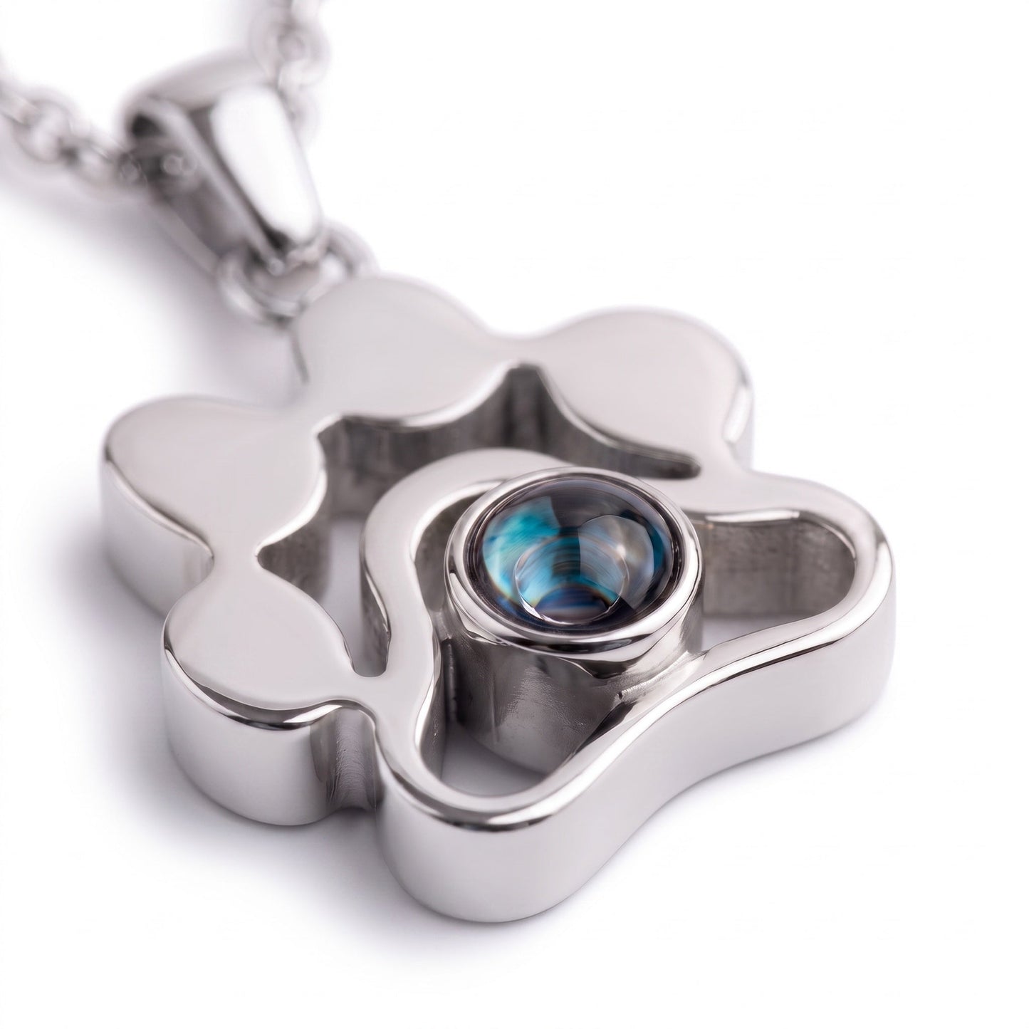 Collar personalizado con huella y foto