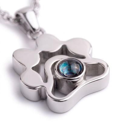 Collar personalizado con huella y foto