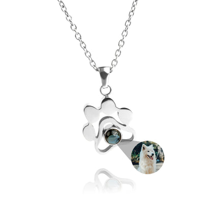 Collar personalizado con huella y foto