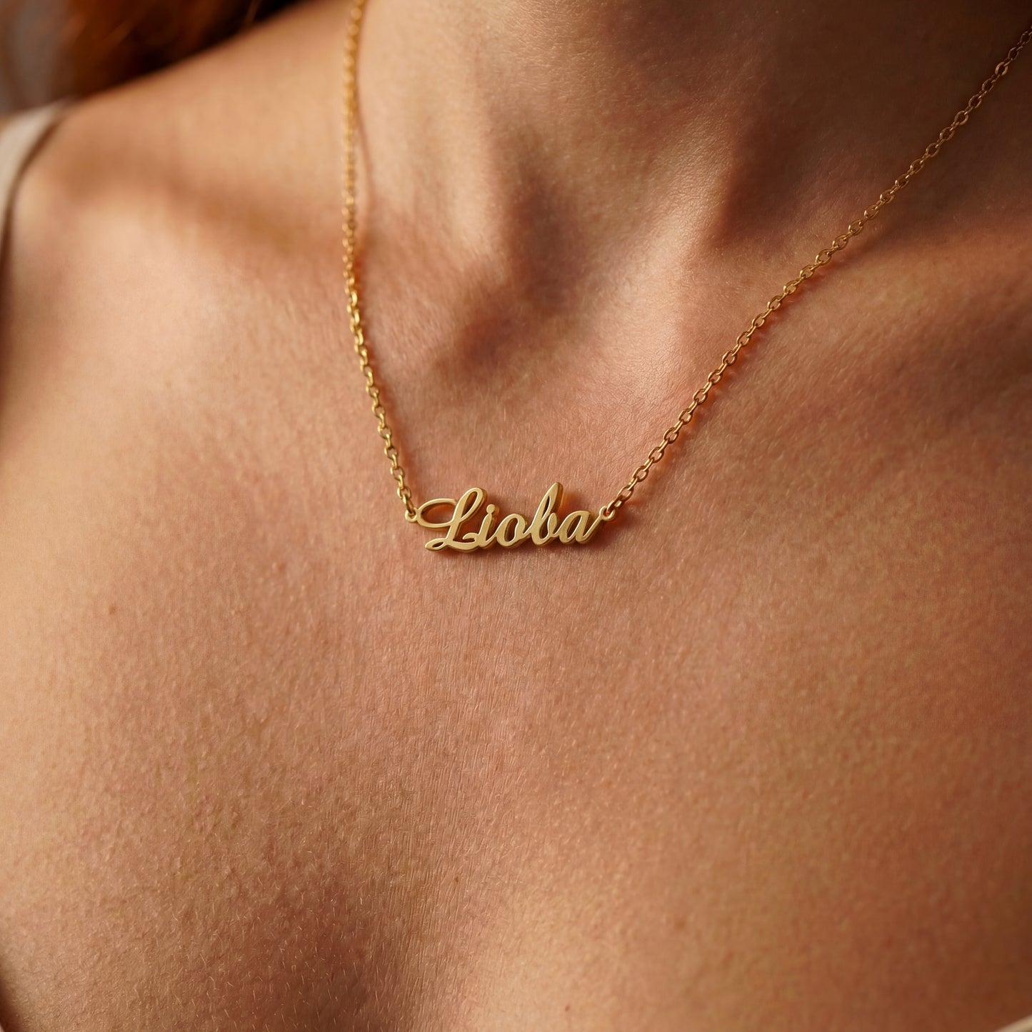 Collar con tu propio nombre