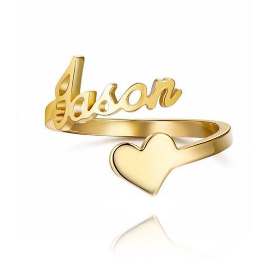 Anillo de nombre personalizado