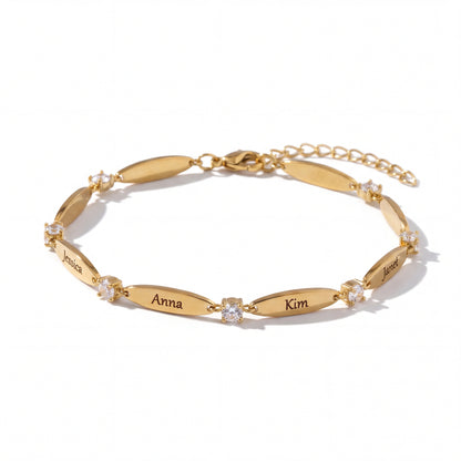 Pulsera personalizada con grabado
