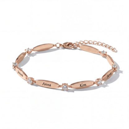 Pulsera personalizada con grabado