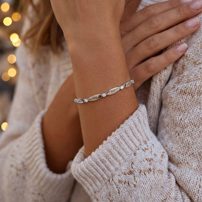Pulsera personalizada con grabado