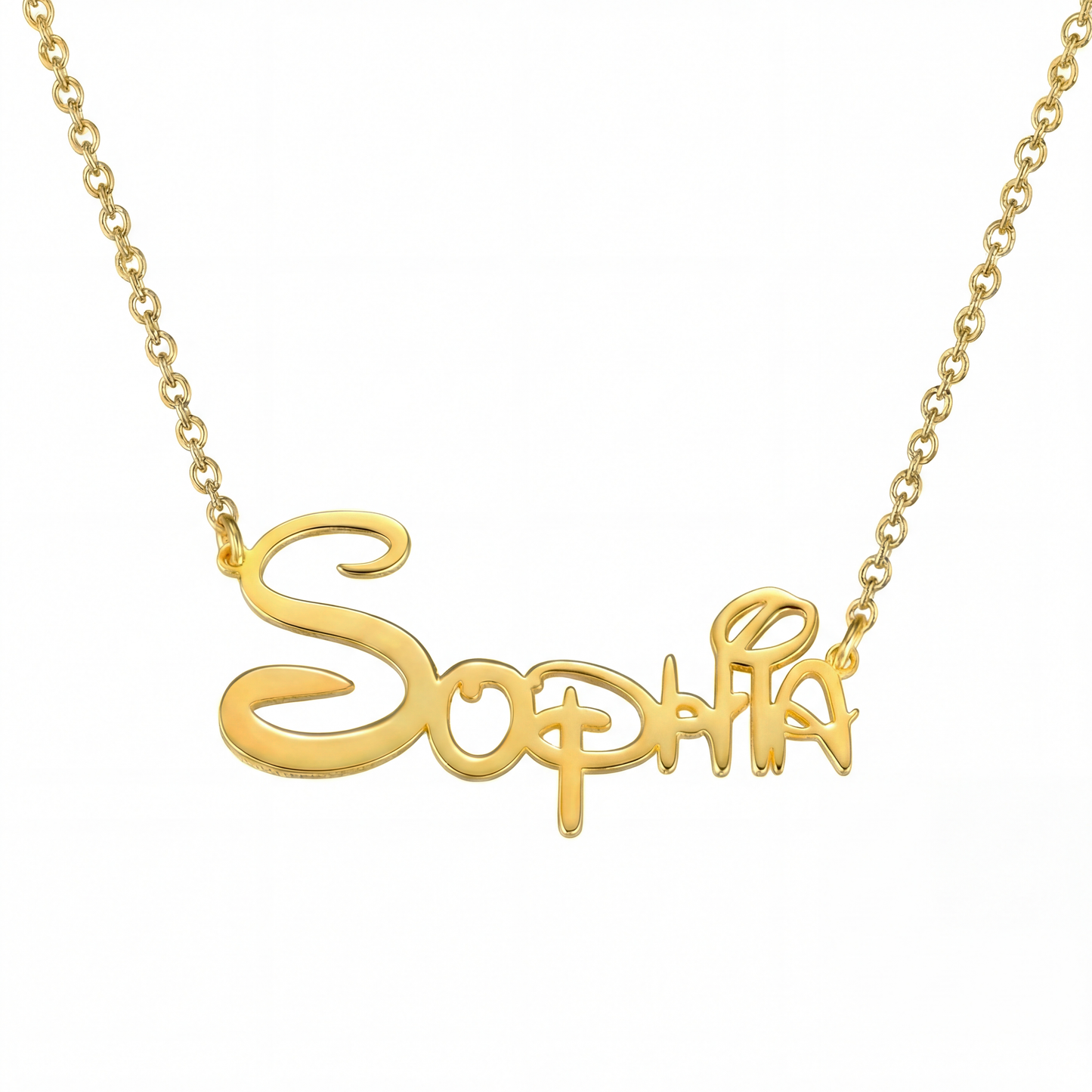Cadena de nombre personalizada - Estilo Sidney