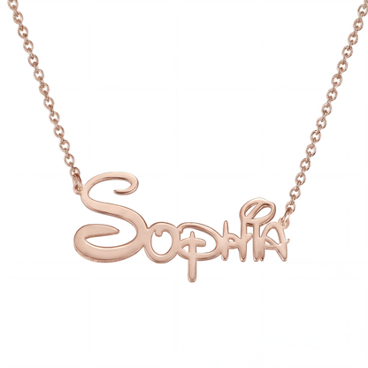 Cadena de nombre personalizada - Estilo Sidney