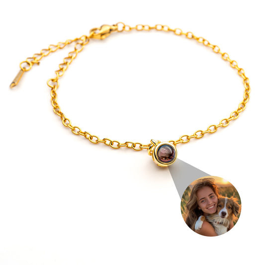 Pulsera con foto personalizada - Delicada