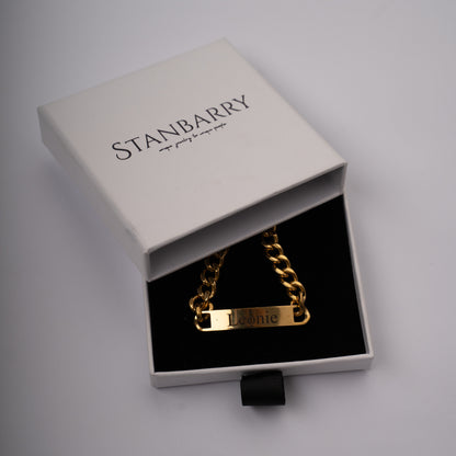 Pulseras de pareja con grabado