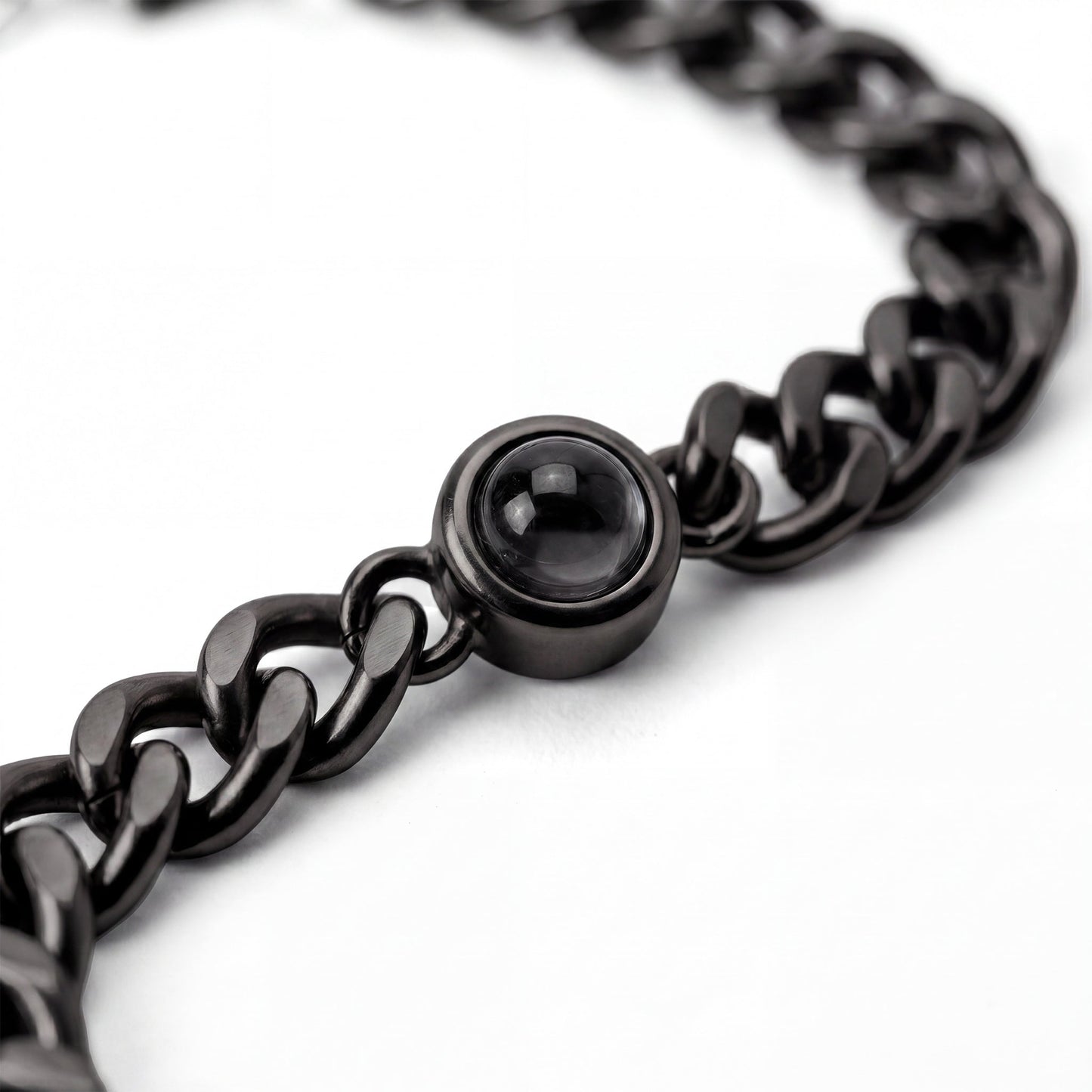 Pulsera con foto personalizada - Cadena Cubana