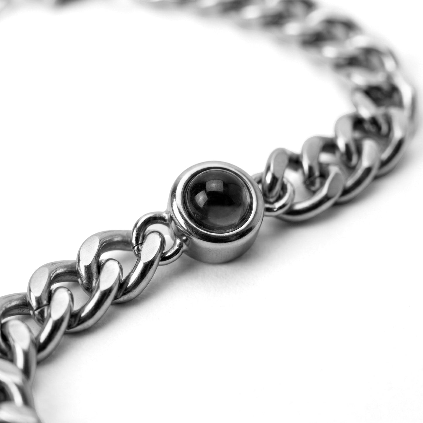 Pulsera con foto personalizada - Cadena Cubana