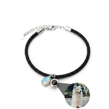 Pulsera con foto personalizada - Essence Piedra de nacimiento