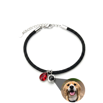 Pulsera con foto personalizada - Essence Piedra de nacimiento