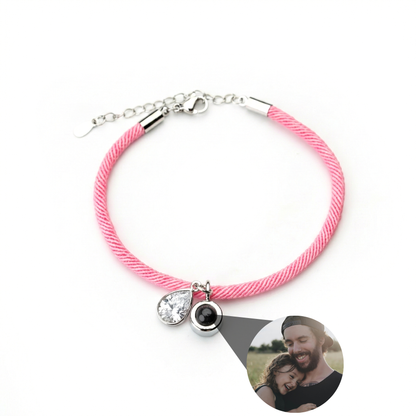 Pulsera con foto personalizada - Essence Piedra de nacimiento