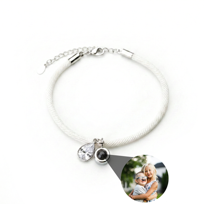Pulsera con foto personalizada - Essence Piedra de nacimiento