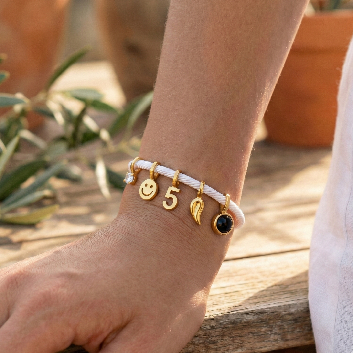 Pulsera personalizada con charms - Essence