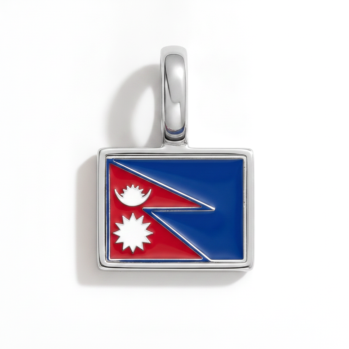 Charm nepal – square silver