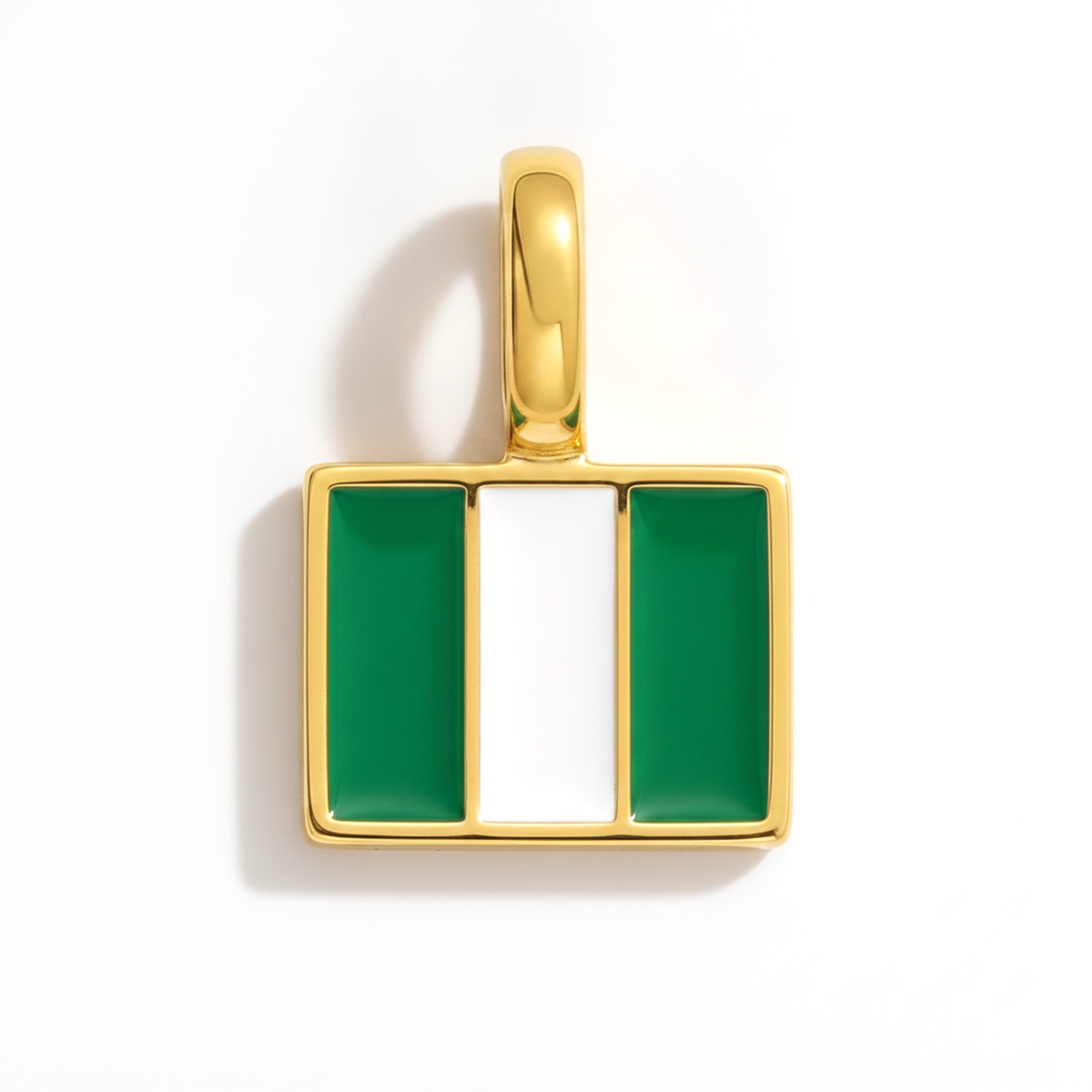 Charm nigeria – square gold