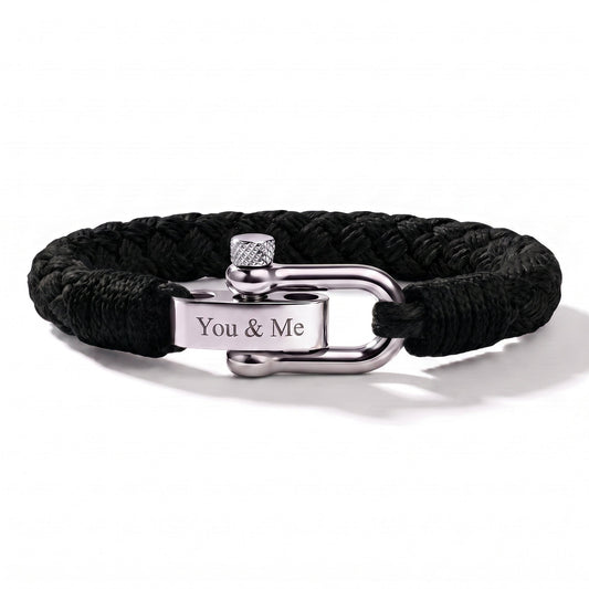 Pulsera Trenzada con Grabado