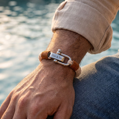 Pulsera Trenzada con Grabado