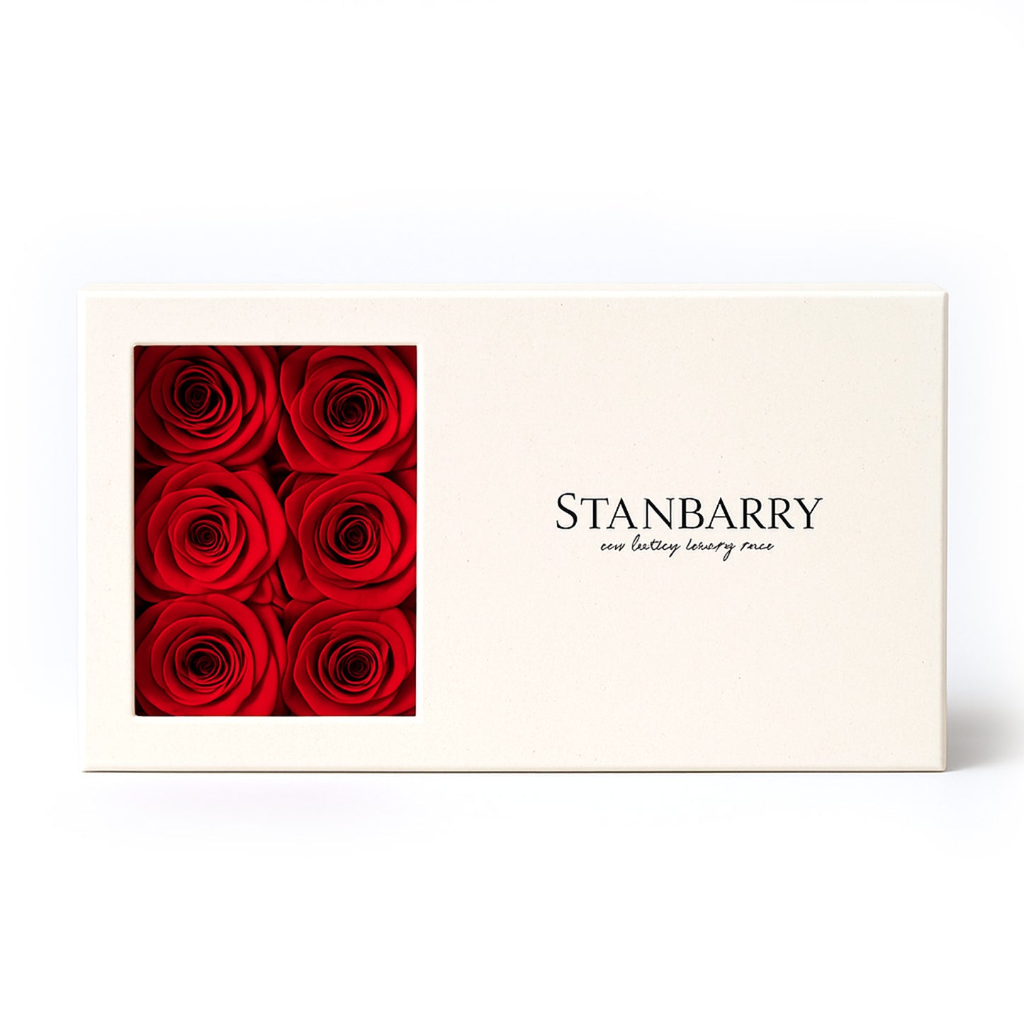 Caja de regalo premium con rosas