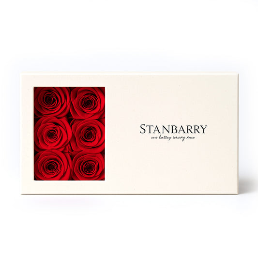 Caja de regalo premium con rosas